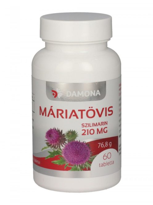 Damona Máriatövis Szilimarin 210mg tabletta (60x)