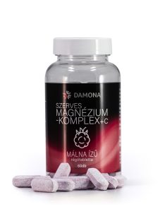   Damona Magnézium komplex + C málna ízű rágótabletta (60x)