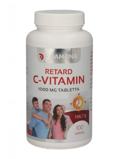 Damona C-vitamin 1000 mg retard tabletta (100x)