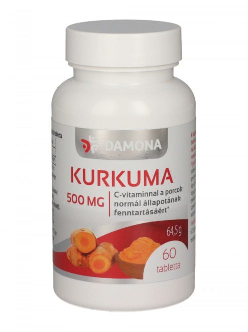 Damona Kurkuma 500 mg tabletta (60x)