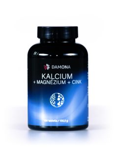 Damona Kalcium + Magnézium + Cink tabletta (100x) 