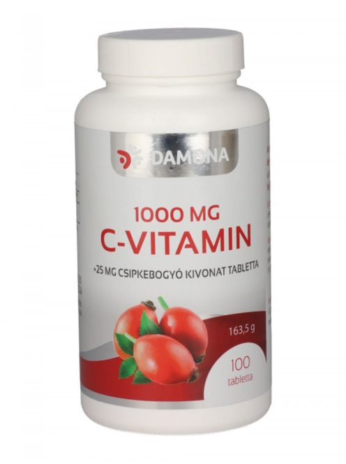 Damona C-vitamin 1000 mg + csipkebogyó (100x)