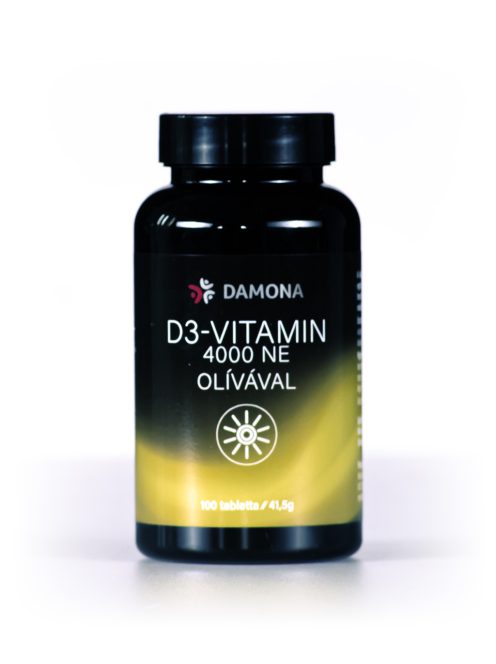 Damona D3 vitamin 4000NE olívával tabletta (100x)