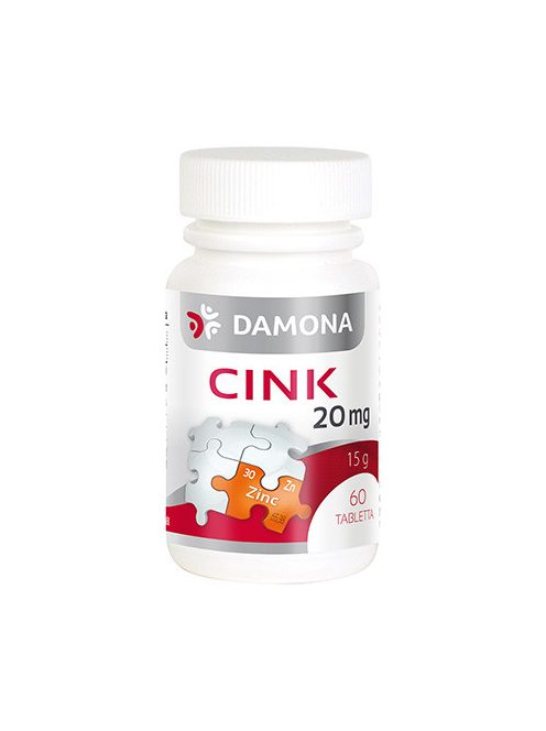 Damona Cink 20 mg tabletta (60x)