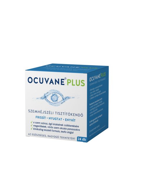 OCUVANE® PLUS szemhéjszéli tisztítókendő